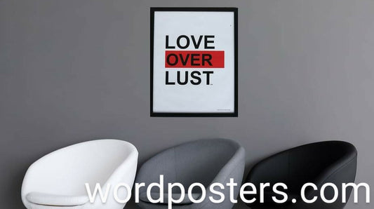 Love over Lust poster